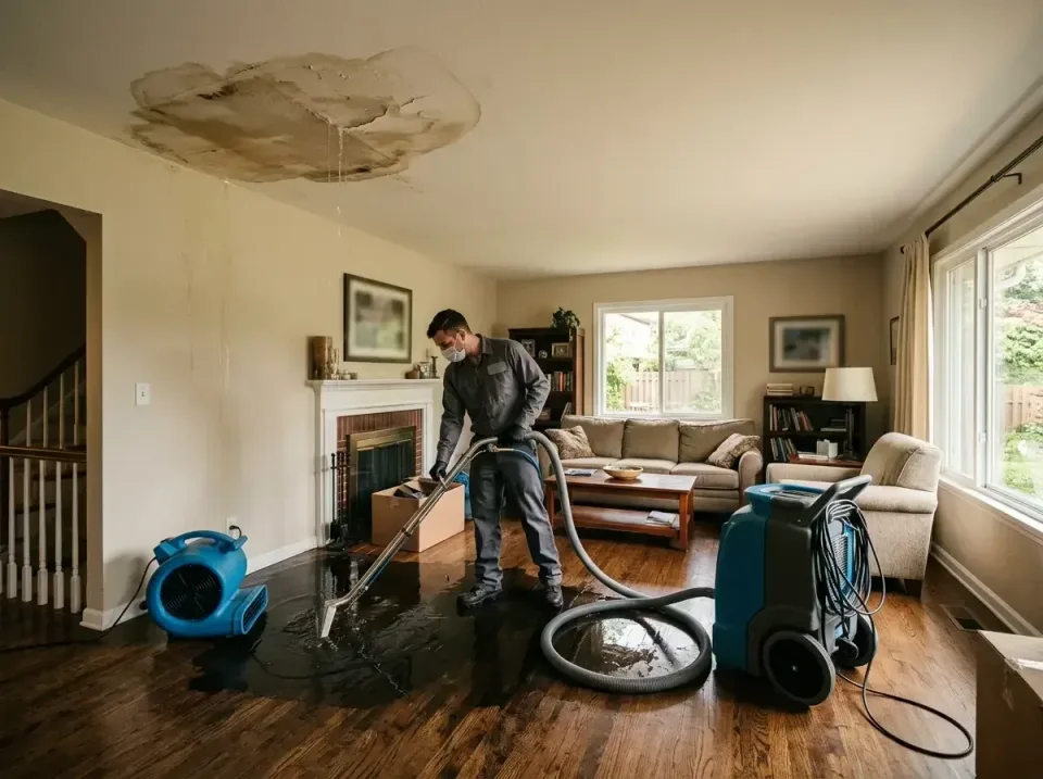 attic-pipe-burst-ceiling-drip-008 — frequently asked questions, Water Damage Restoration & Carpet Care in Mayfield, OH